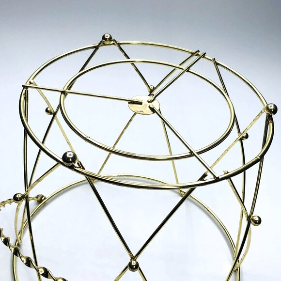 Vintage 60s THERMOS Drum Ice Bucket: Black Insulated Container - Gold Tone Caddy - Picture 5 of 16